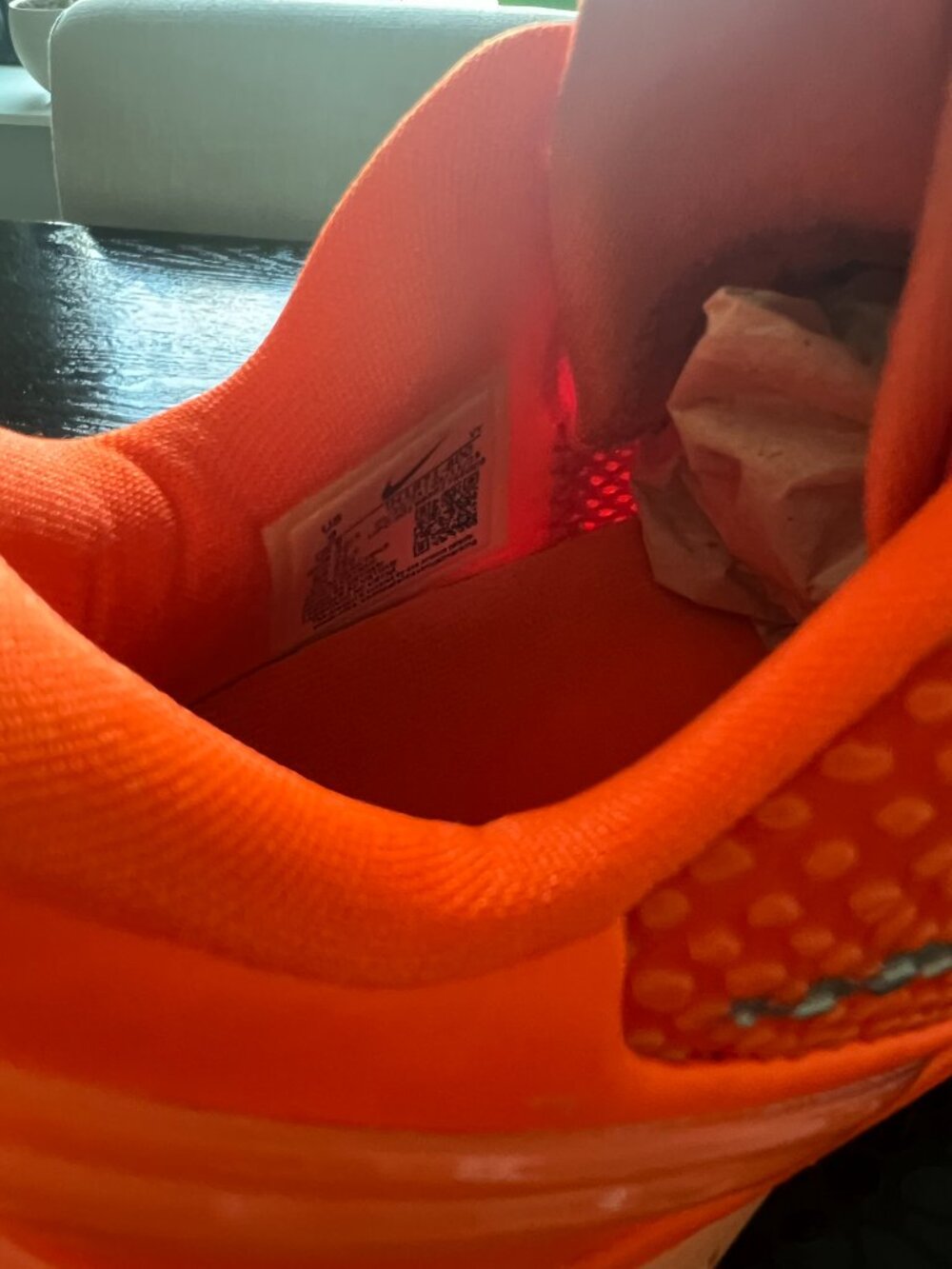 Nike Kobe 6 Protro Total Orange Metallic Silver Men’s 9 / Women’s 10.5 NEW DS OG - Picture 6 of 9